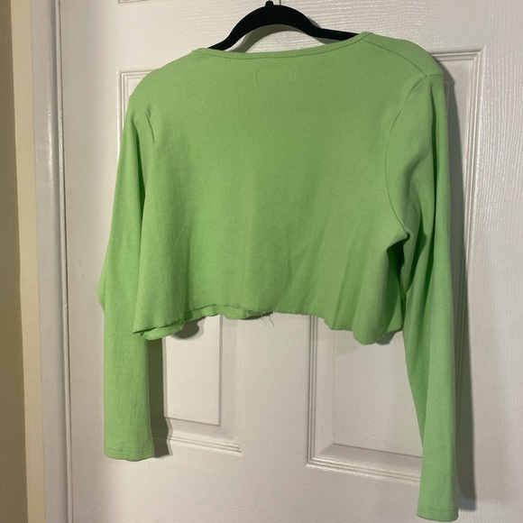 Urban Bliss Green Cardigan - Picture 3 of 4